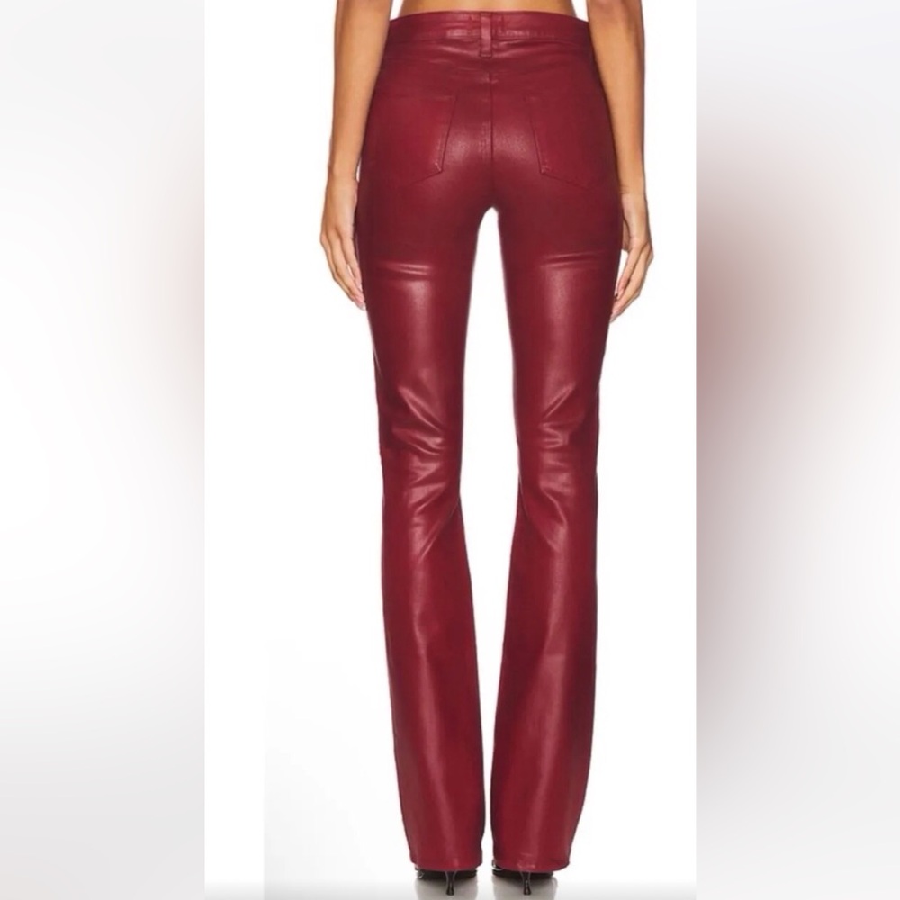 L'AGENCE Marguerite Straight Leg Coated Jean - Picture 6 of 15